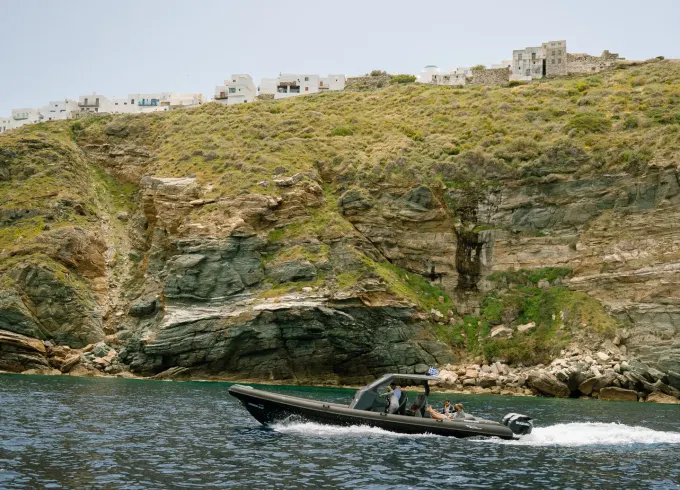 Sifnos 4-Hour Private Cruise | 37ft RIBCO Twin Engine