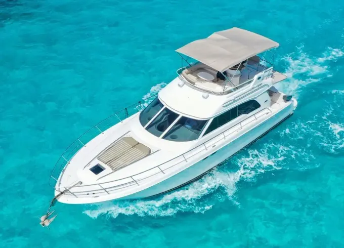 Sail on Amazing Sea Ray 53ft with flybridge perfect for 22 people min 4hours