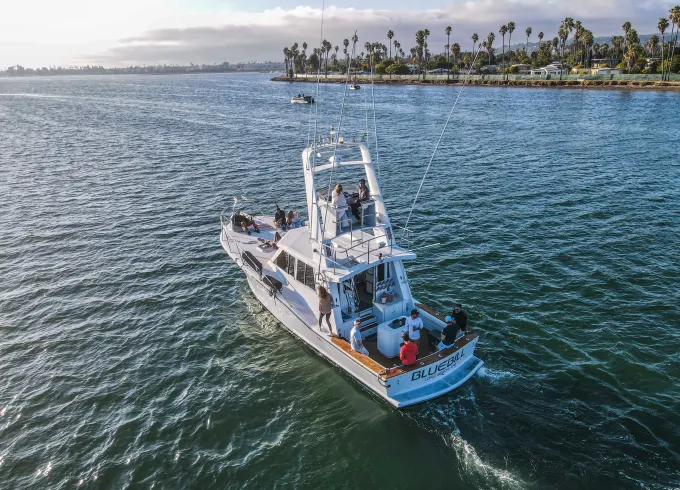 San Diego Private Charter in Mission Bay | Luxury 49ft Yacht