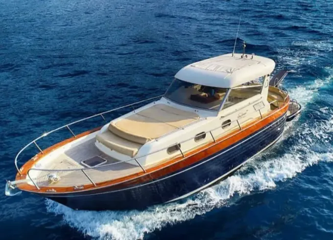 Apreamare 38ft Motor Yacht Rental in Sorrento , Capri and Amalfi Coast