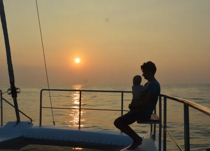 3- Hour Private Sunset Cruise in Mirissa, Sri Lanka (No bareboat charter)