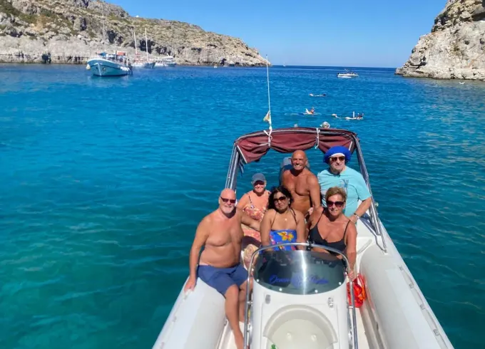 Your Own Private Speedboat for the Day | 26' Olympic RIB for up to 6 guests