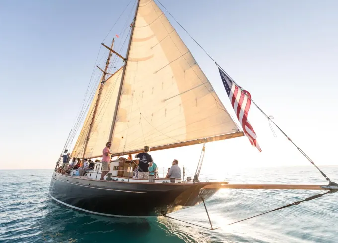 Private Charters on Classic 80' Sailing Schooner in Salem, Massachusetts