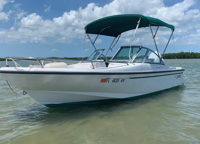 17' Boston Whaler Bowrider for 4 People in New Smyrna