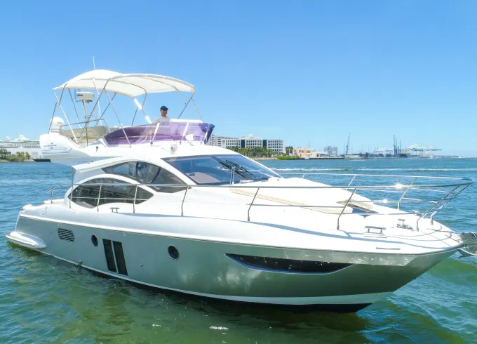 Ultimate Deal! 42' Azimut Yacht for Rent in Miami, Florida.