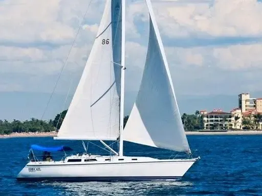 Sailing is unique in Puerto Vallarta on board the Catalina 42 Sailing Yacht!