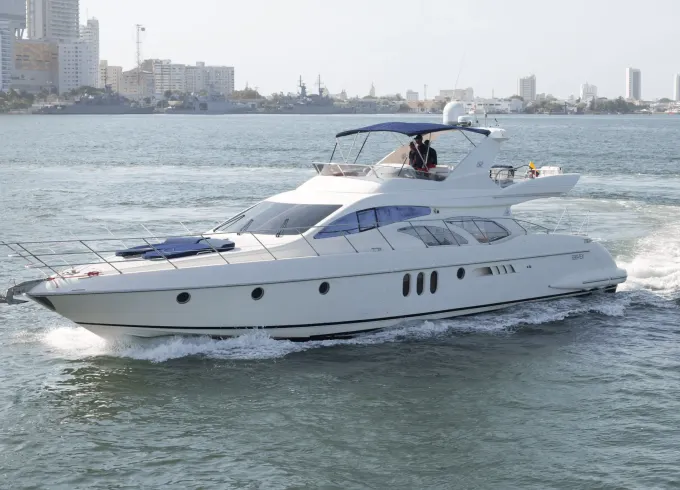 Deal of the Week! Azimut Flybridge 62 Ft Yacht for Rent in Cartagena, Colombia