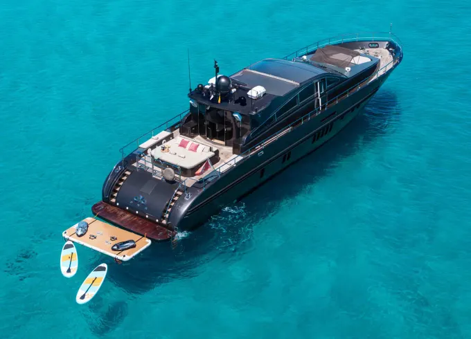 Leopard 90 Power Yacht Charter in Eivissa Luxury Private Cruise