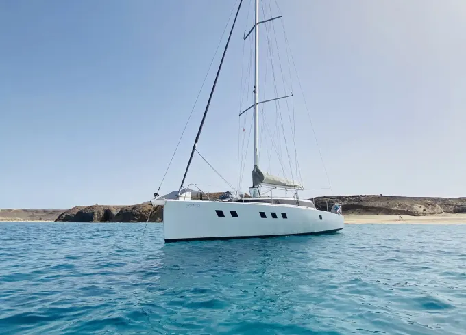 Private Sailing Experience In Playa Blanca Aboard 40' Loftboat