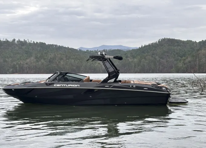 23' Centurion Surf Boat + Party Vibes — Captain Included — Up to 14