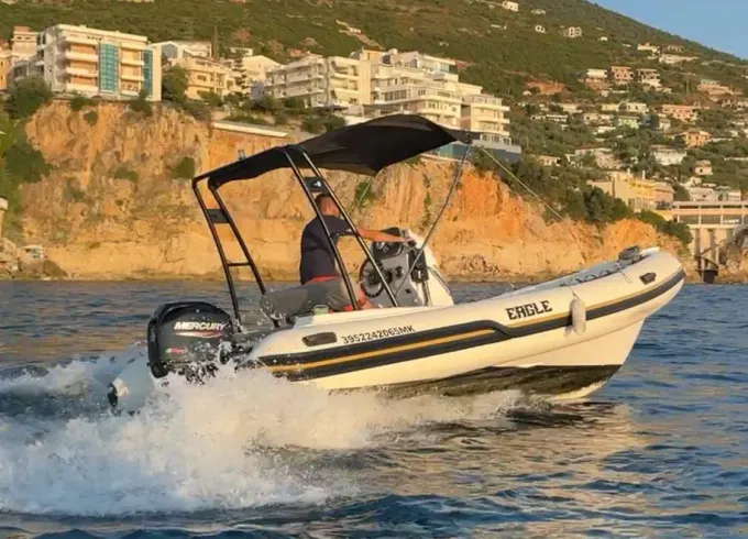 Explore Vlorë on a 6m RIB – No License Needed!