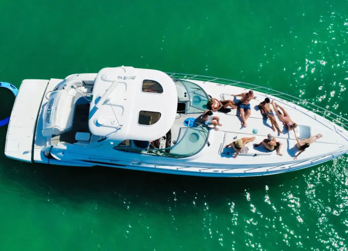 51' TOP FUN, Luxury BIG Yacht. Sunset-dolphin cruise, Parties and more!