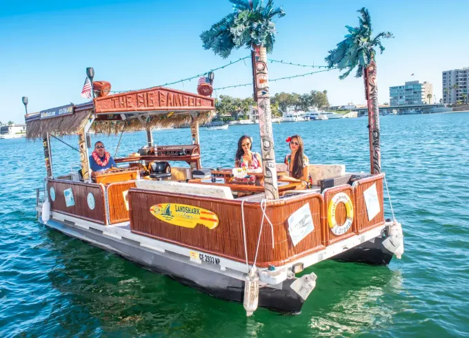 Tiki Boat Cruise In Newport Beach