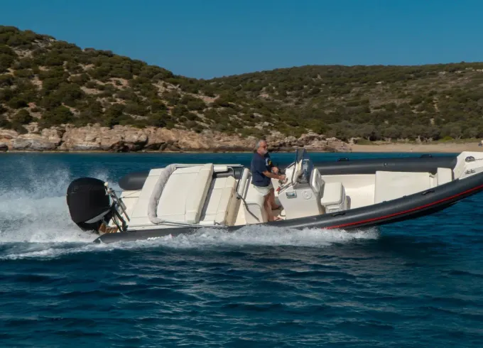 "Wet Dream" 8.2m Scorpion by Ribco RIB / 300hp - Sifnos Island