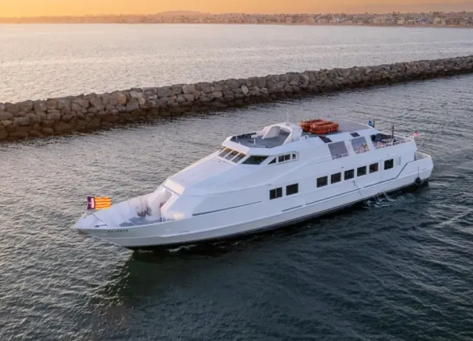 115ft Party Yacht - private charter