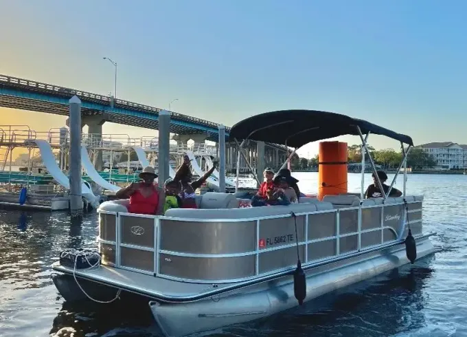 2022 - 12 Person Bentley Cruise Pontoon Boat - Fuel included
