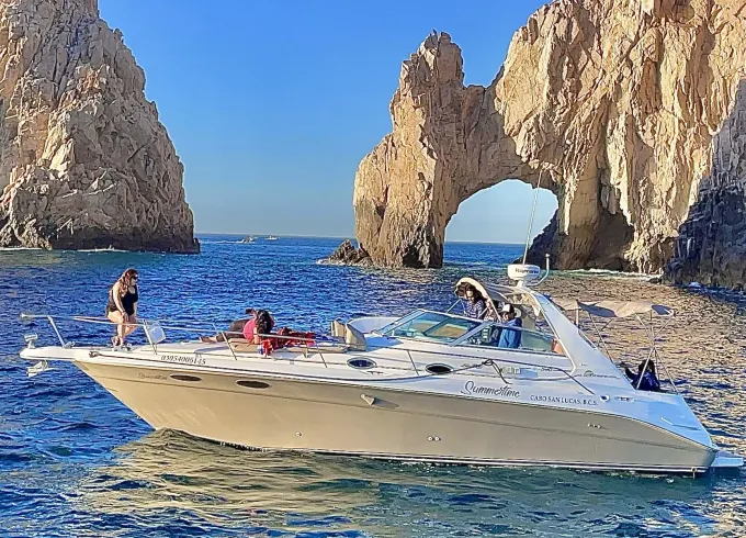 34' Sea Ray Summertime Motor Yacht Rental in Cabo San Lucas, Mexico