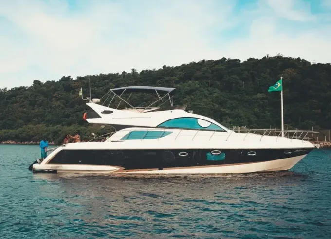 60ft Girl from Ipanema Polo Mega Yacht Rental in Rio de Janeiro w/ concierge