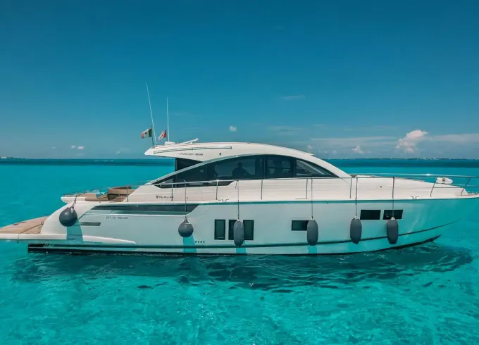 Fairline 62 Cancun Yacht Charter for 15 Guests