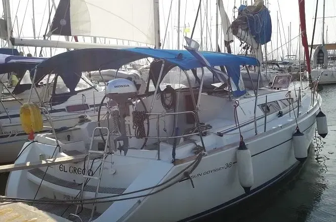 Sailing Vacation in Greek Seas with Sun Odyssey 36i "El Greco" Sailing Yacht from Alimos