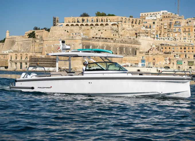 Charter an Axopar 37 Suntop in the Maltese Islands