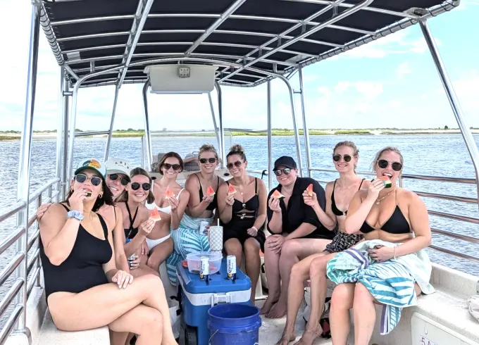 Bachelorette Party and Large Group Charters (Tideline Tours) in Folly Beach