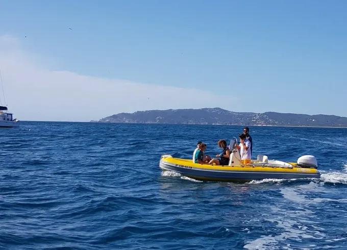 Gommo 500 Inflatable Boat in Estartit(Costa Brava) Rent with or without license!