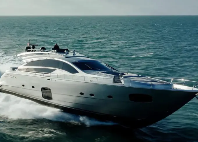 Enjoy Miami on our 82ft Milagros Power Mega Yacht!