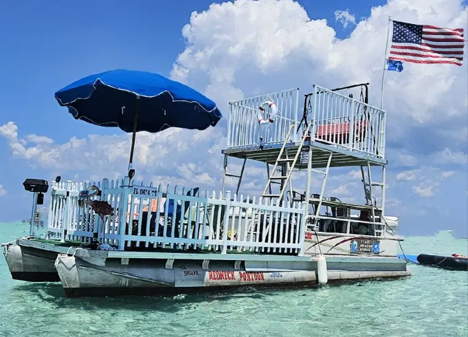 The "Original Redneck Pontoon" Crab Island / Dolphin / Snorkeling Adventures