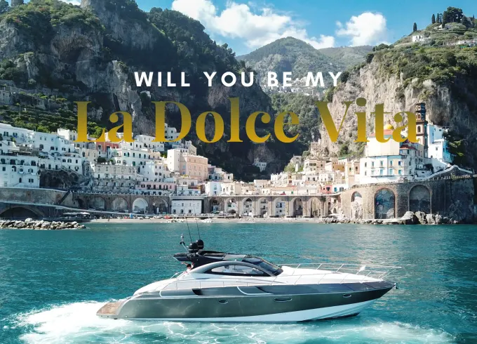 50ft Yacht cruise around Capri and Amalfi coast