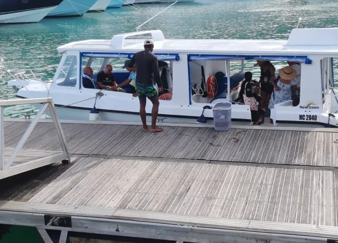 Private Trip at Ste Anne Marine National Park