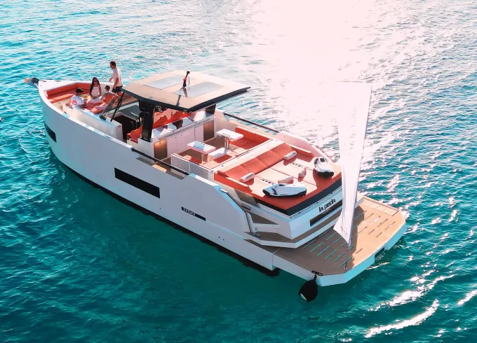 D50 Motor Yacht Charter in Ibiza for 11 Guests Luxury Experience