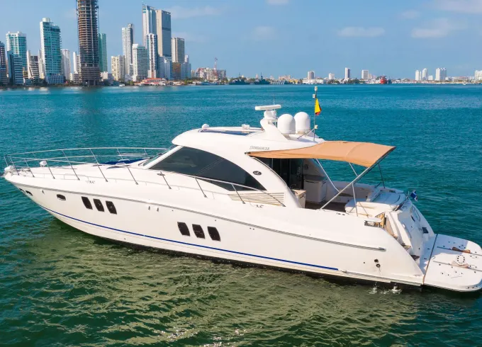 Experience Cartagena in Style – 62ft Sea Ray Motor Yacht