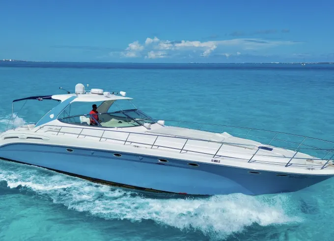 Enjoy Cancun In Sea Ray 54ft For Up To 12 Guest!