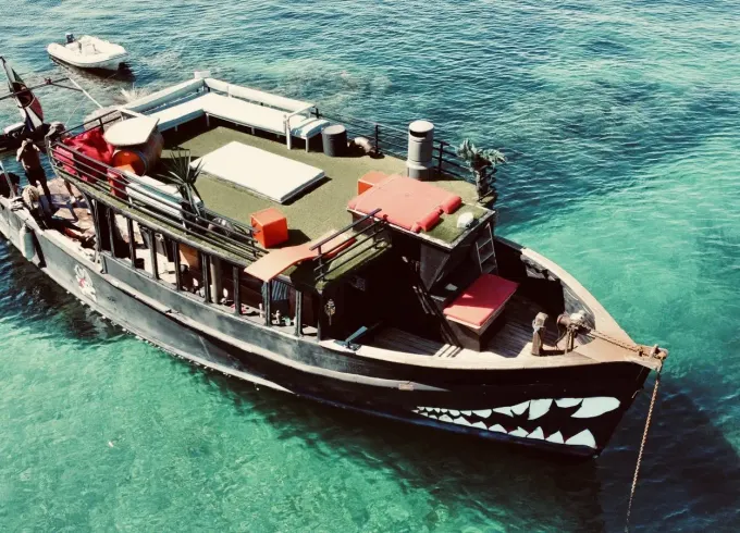 46' Flybridge - Private Pirate Party Boat - Cannes Group Experience
