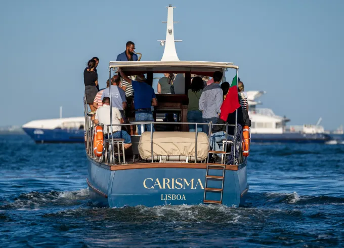 Charter the 49ft "Carisma" Motor Boat in Lisboa, Portugal