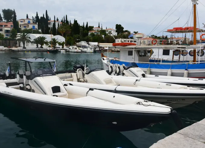 DailyTrip to Porto Cheli Coast Line - Spetses round the island with Nimbus T11