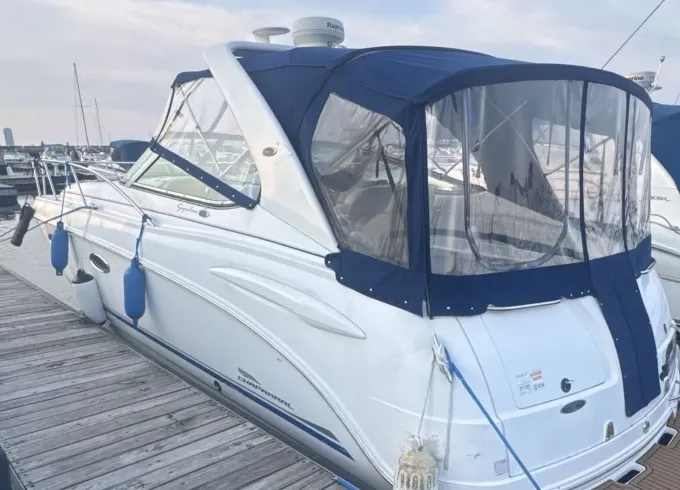 Take in Breathtaking Chicago Skyline Views from Spacious 32' Chaparral Yacht