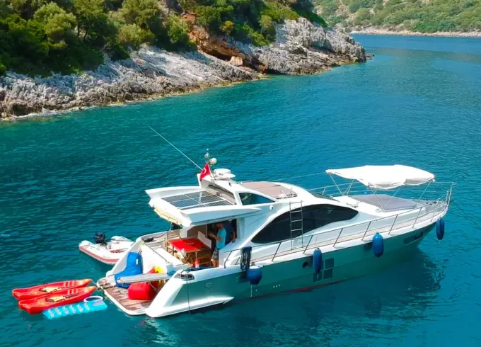 Azimut 43S Motor Yacht in Gocek, Turkey