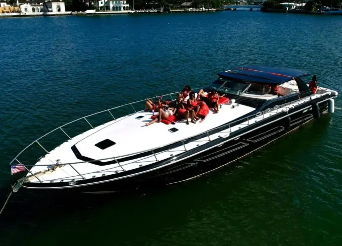 Enjoy Sea Ray 65 Black with Jacuzzi!