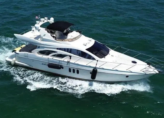 Enjoy Miami Aboard 60ft Azimut Motor Yacht Charter