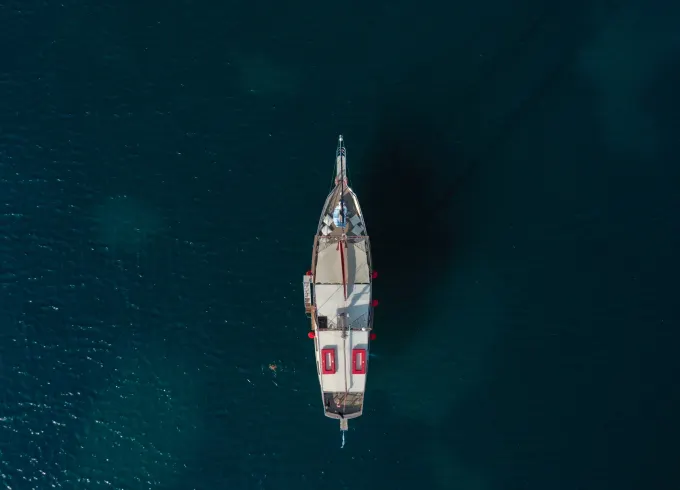 Day Boat for 49 guests with permanent crew from Athens