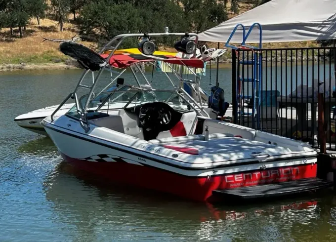 In Water at Lake Nacimiento | 22ft Centurion Avalanche