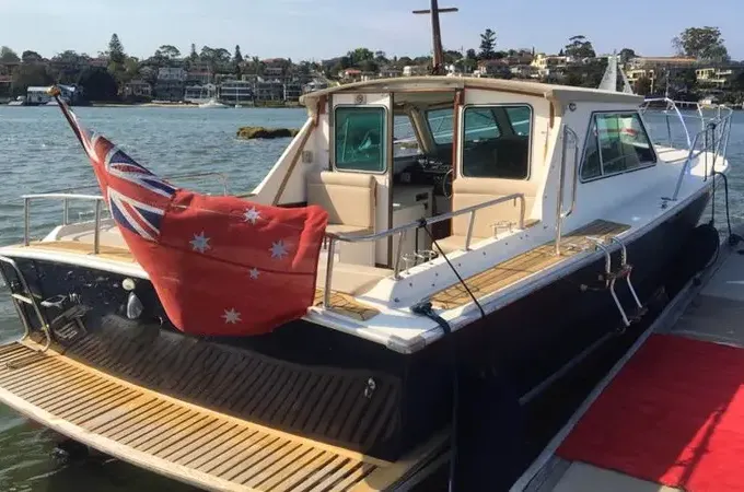 Charter MV Salute Motor Yacht on Sydney Harbour