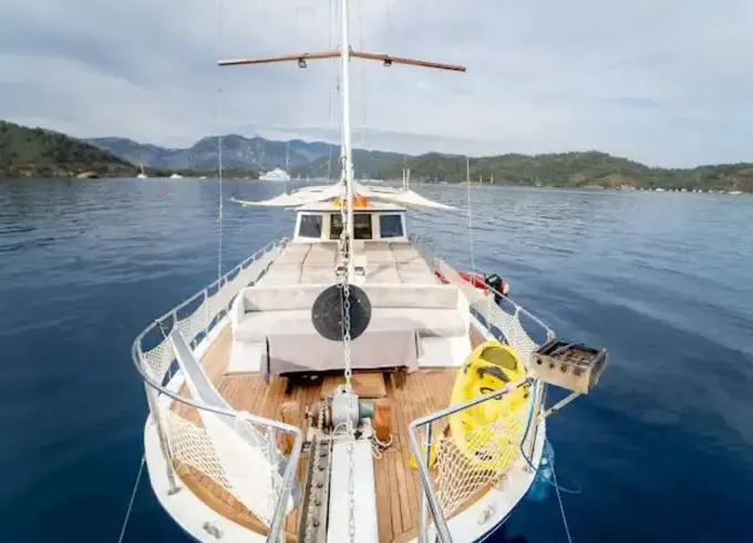 Luxury Gulet Charter in Göcek: 8 Guests, 4 Cabins for a Perfect Holiday