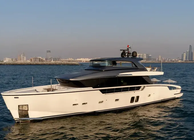 Luxury 88’ Sanlorenzo in Dubai Designed for Every Moment at Sea