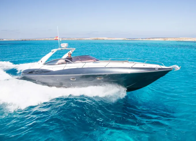 Deal of the Week! 40' Sunseeker Yacht for Rent in Ibiza, Spain.