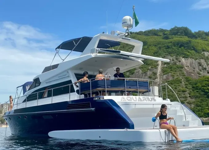 60ft Luxury Yacht - up to 22 guests in Rio de Janeiro