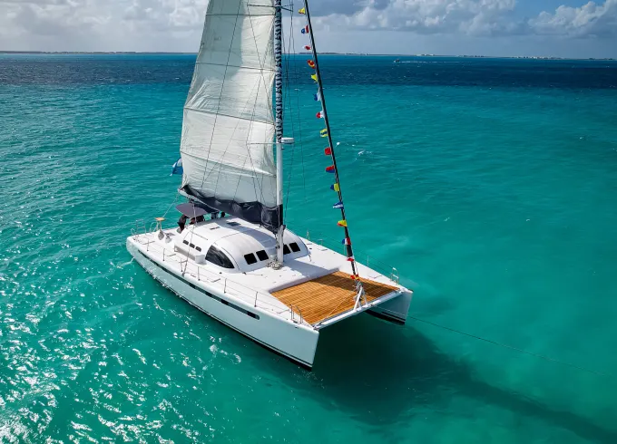 Private 53' Sailing Catamaran with Cool Crew - Up to 55 People, Open Bar