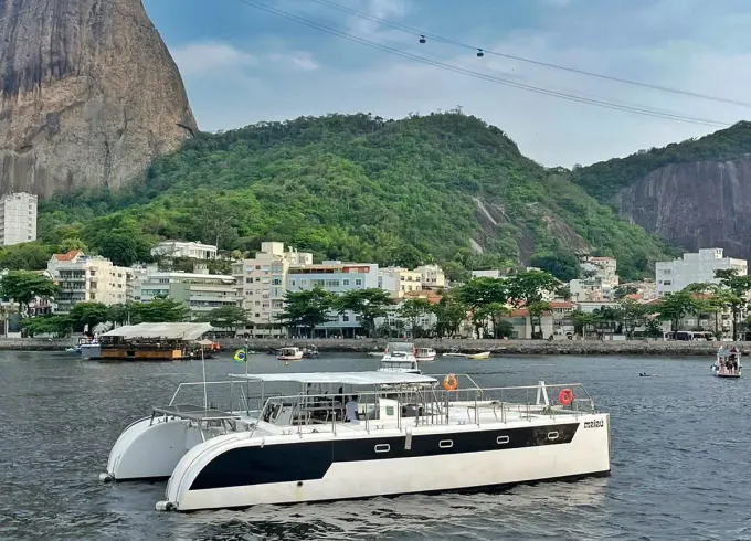47ft Praia Catamaran Rental in Rio de Janeiro, Brazil  w/ concierge